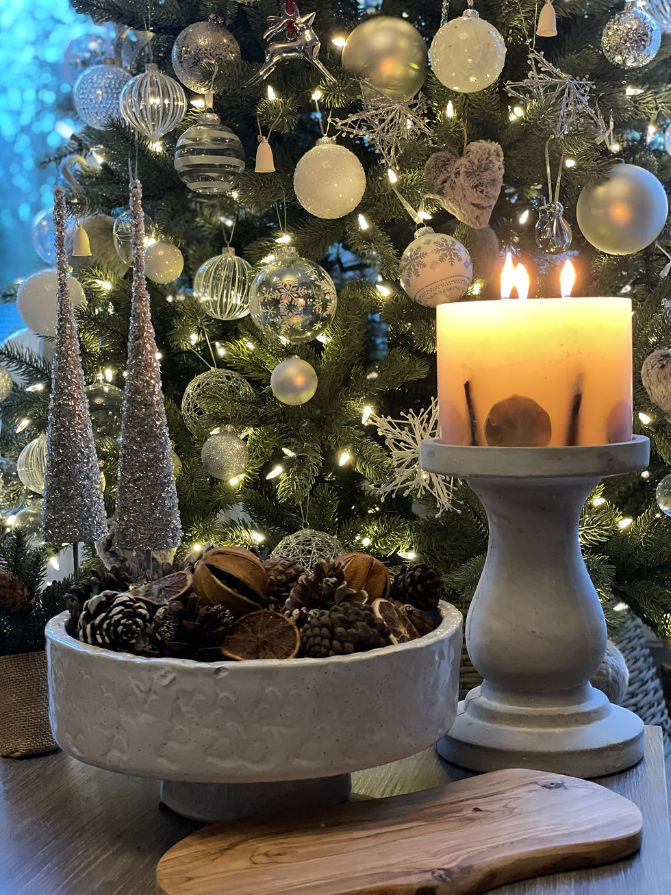 Thumbnail: Stone Candle Hurricane | two sizes available