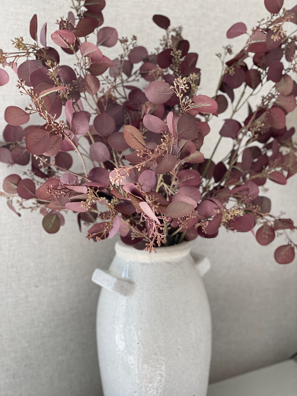 Thumbnail: Deep Burgundy Eucalyptus Spray