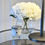Thumbnail: White Hydrangeas in Glass Vase