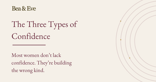 The Three Types of Confidence