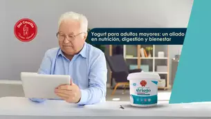 Yogurt para adultos mayores