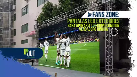 Pantallas LED fans zone: Apoya a tu equipo con tecnología de punta