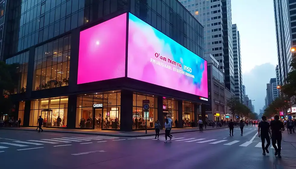 pantallas LED para publicidad