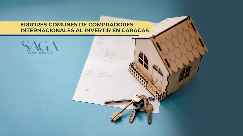 Errores compra inmuebles Caracas