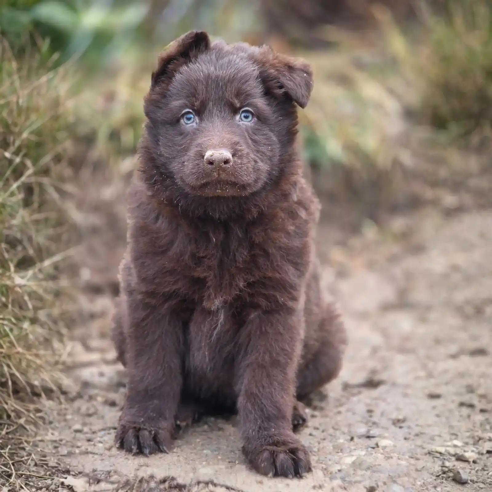 liver chocolate german shepherd