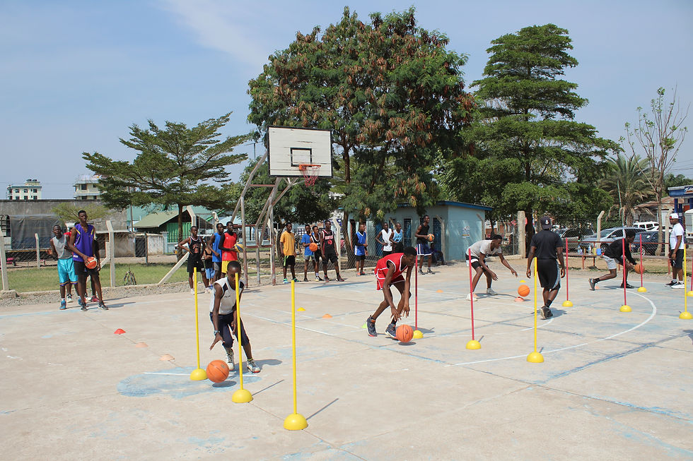 Basketball dans notre centre