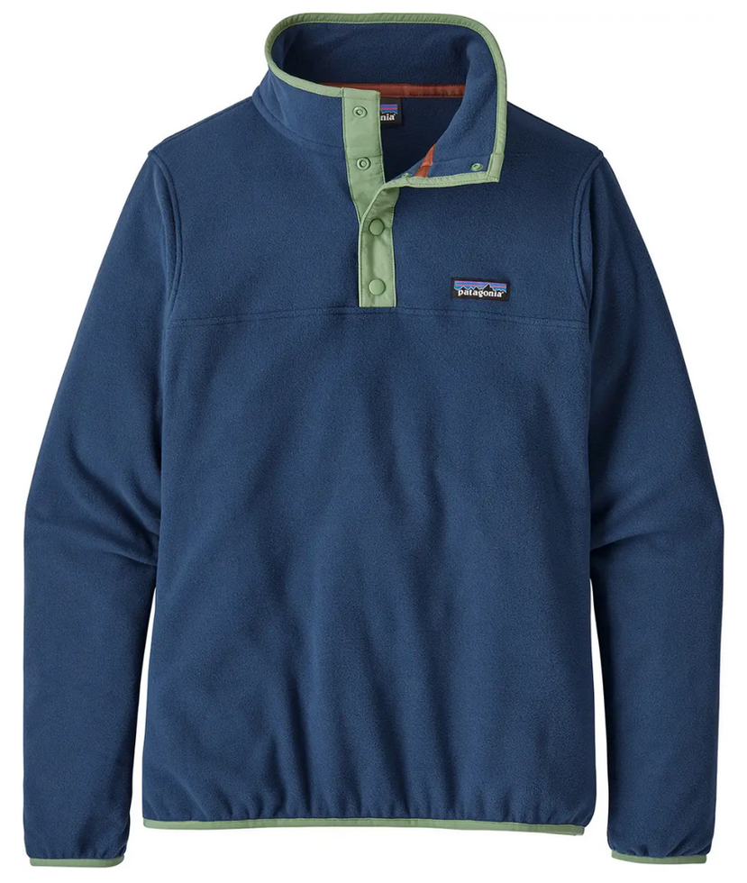 Pull en polaire Patagonia Micro D Snap-T bleu pour femme