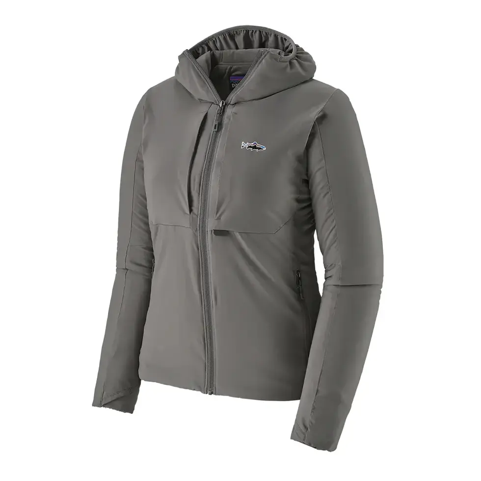 Veste à capuche Patagonia Tough Puff pour femme grise