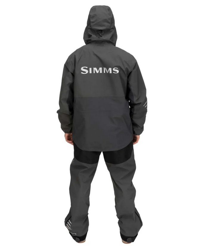 Dos de la veste de pluie Simms ProDry pour homme