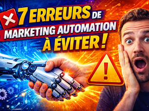 7 erreurs à éviter en Automation Marketing