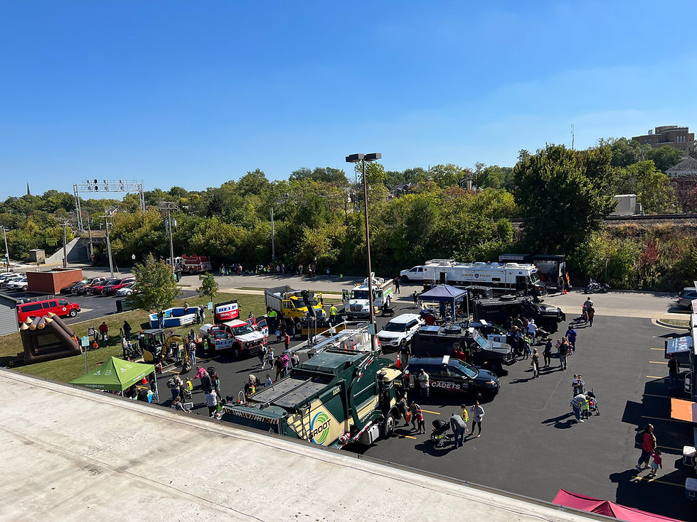 Overview look of Community Hero Day.