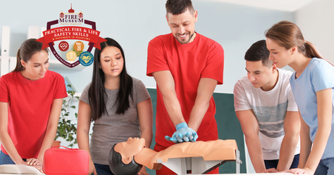 Practical Fire & Life Safety Skills & Pathways in Museum from the Aurora Regional Fire Museum in partnership with DobroSKILS CPR.