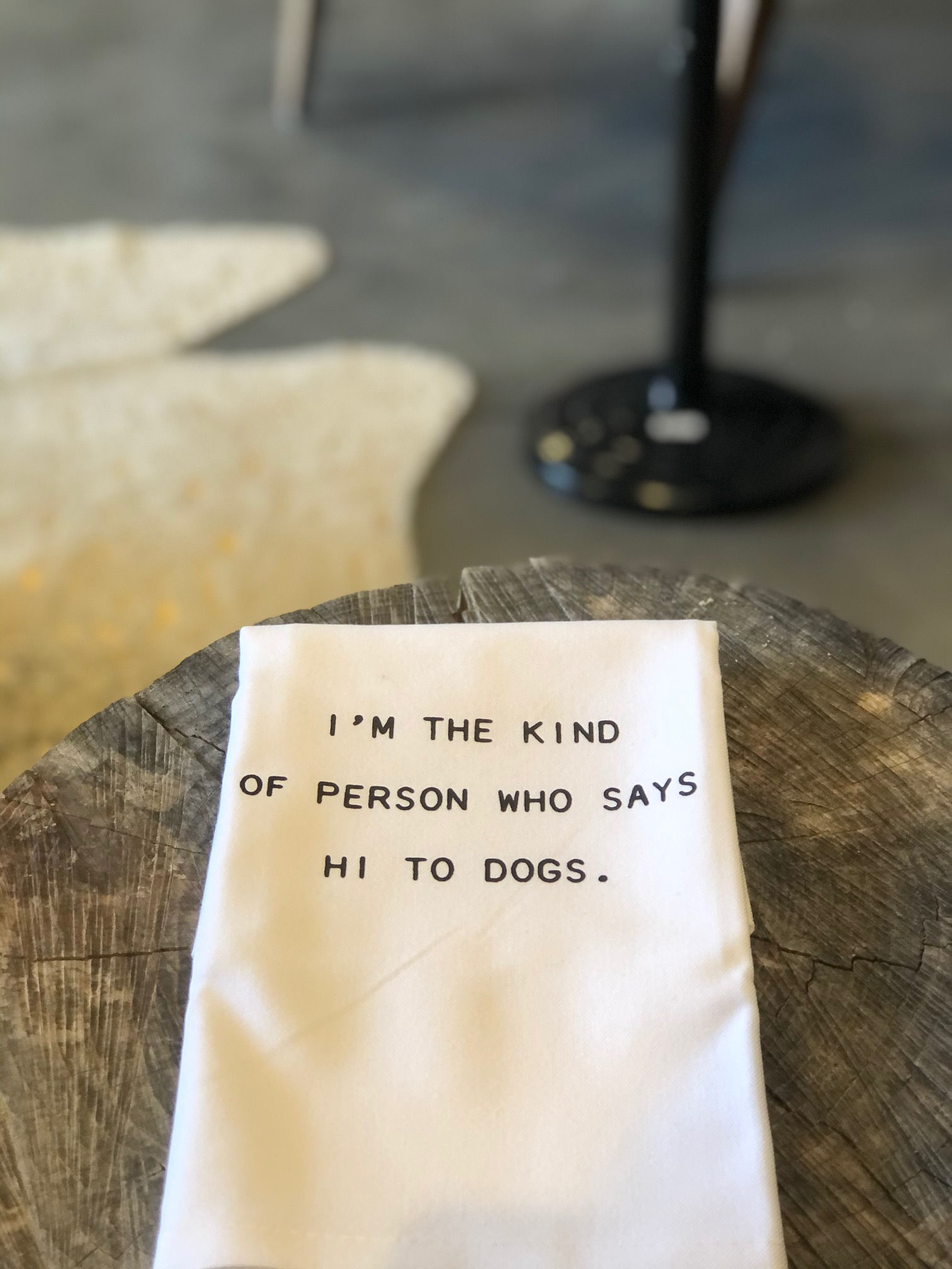 Dog Hand Towel