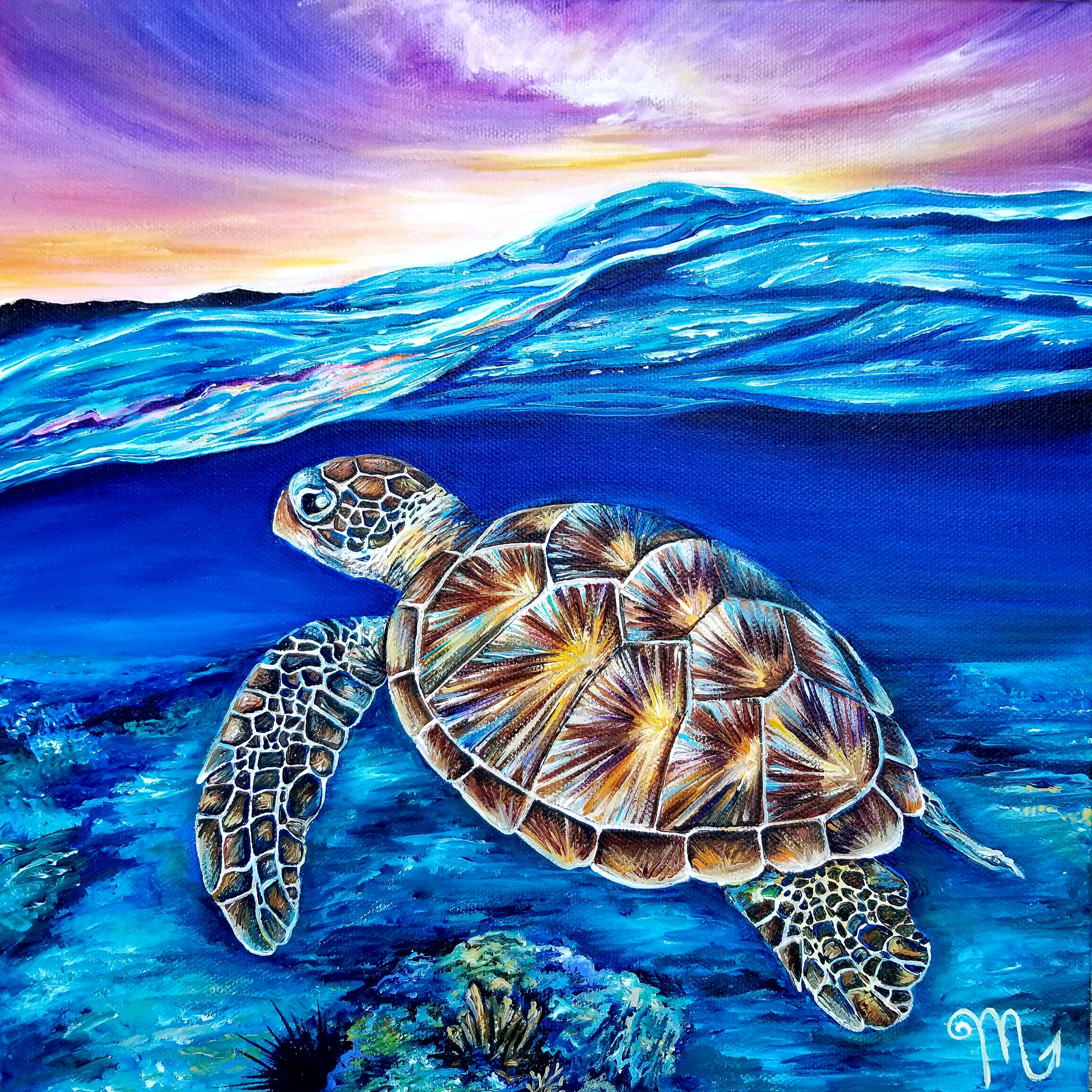 Diver Down Canvas Print