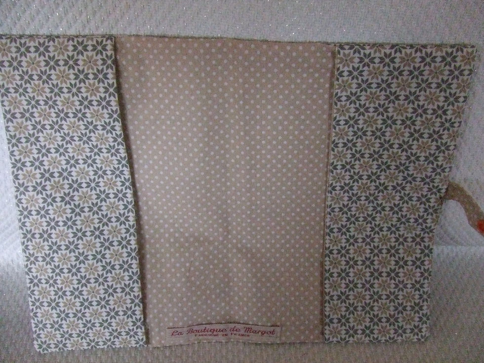 Miniature : Protège carnet de santé - beige -