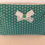 Miniature : Trousse -maquillage- retro - turquoise