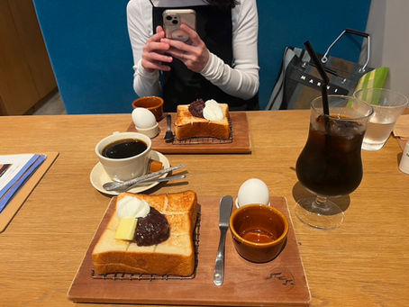 久しぶりのモーニング