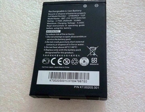 3.7V/4.2V Acer UF464462F 1S2P pour Acer BAT-J10