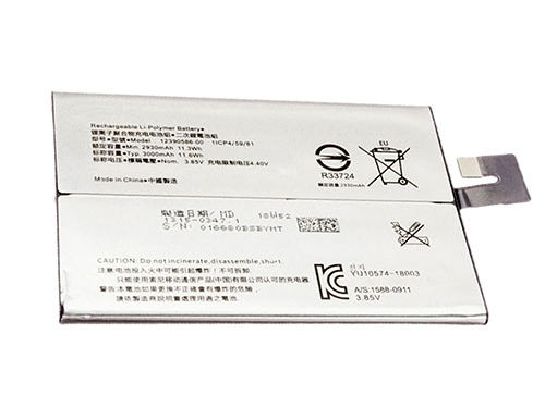 3.85V/4.4V Sony Xperia 10 Plus pour Sony 12390586-00