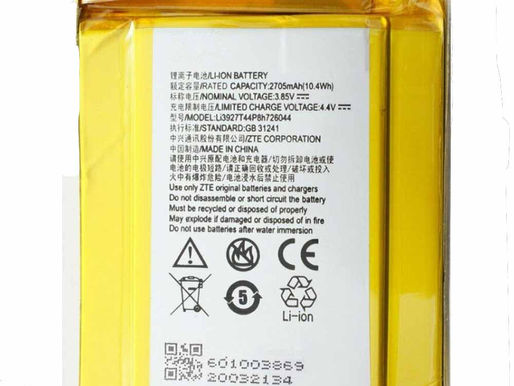 ZTE LI3927T44P8H726044 Batterie pour ZTE Axon 7 Mini B2017G