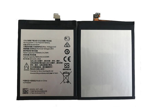 Nokia HE347 pour 3700mAh/14.25WH Nokia 7 Plus TA-1046 TA-1055