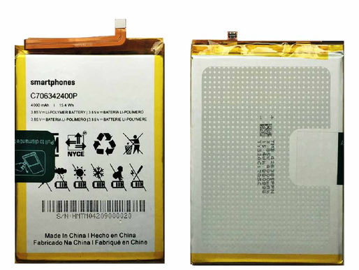 3.85V/4.4V BLU G80 G0290WW pour BLU C706342400P