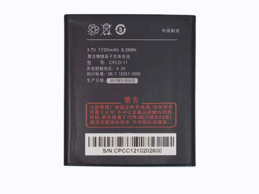 Batterie Coolpad CPLD-11 pour Coolpad 5860S 5910 7268 1700mAh 3.7V