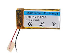 Apple 616-0531 Batterie pour Apple iPod Nano6 6G