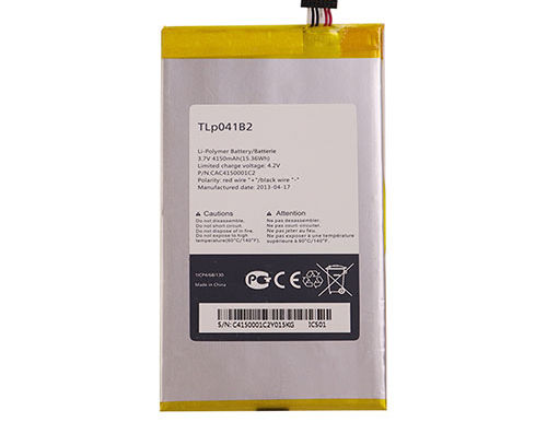 4150mAh/15.36WH Alcatel E710 OneTouch EVO 7HD pour Alcatel TLP041B2