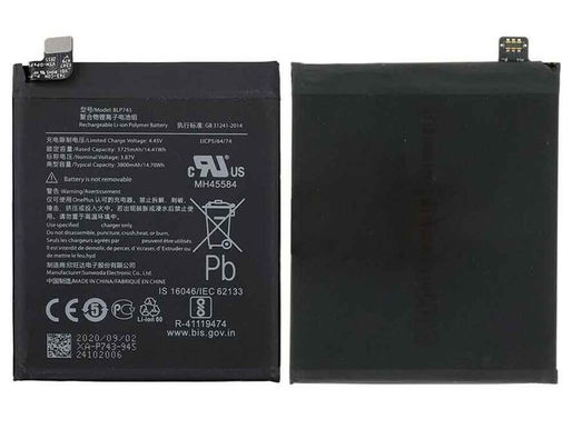 3725mAh 14.41WH Batterie OnePlus BLP743 pour OnePlus 7T Nouvelle