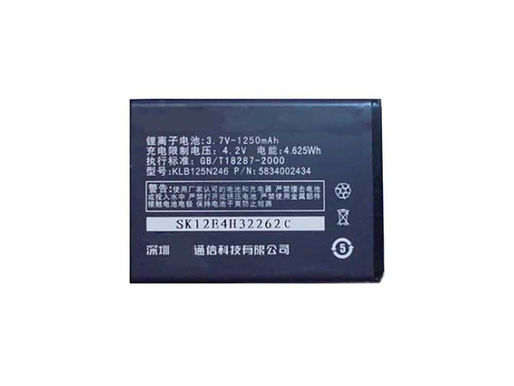 Batterie pour Konka K58 K501 (1250mAh,3.7V)