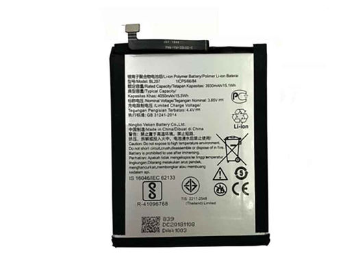 3.85V 4.4V Batterie Lenovo K5 Pro L38041 L38111 pour Lenovo BL297