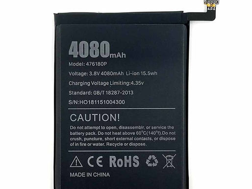 3.8V/4.35V Vernee T3 Pro pour Vernee 476180P