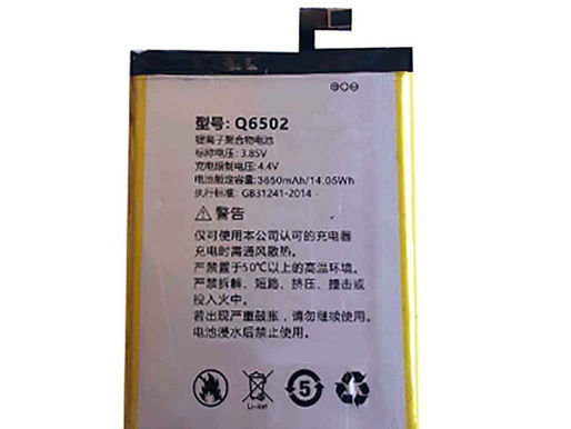 3650mAh Batterie Doov Q6502 pour Doov Mate30 rs Nouvelle