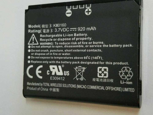 3.7V/4.2V HTC C750 S750 Juno pour HTC KII0160
