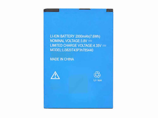 Batterie ZTE Li3820T43P3h785440 pour ZTE L2 Plus Blade L370 2000mAh 3.8V