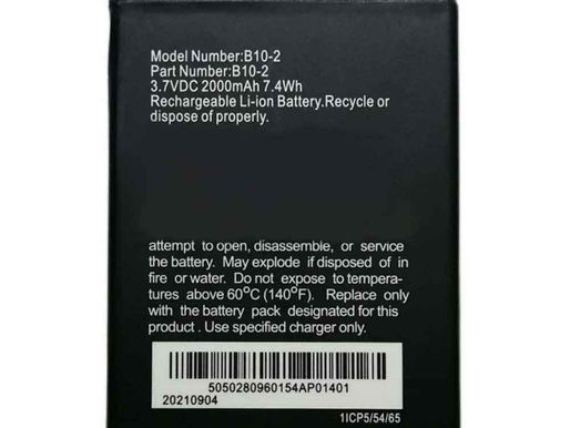 2000mAh Batterie CAT Caterpillar Phone pour CAT B10-2