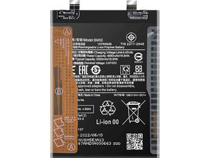Batterie pour Xiaomi Redmi K50 Pro (5000mAh,3.87V)