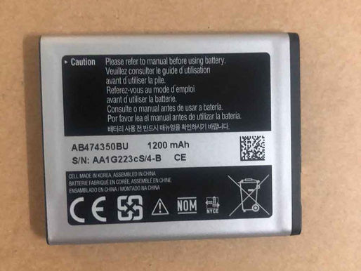 Samsung AB474350BU Batterie pour Samsung SGH-D780 D788 G810 G810C G818E i550