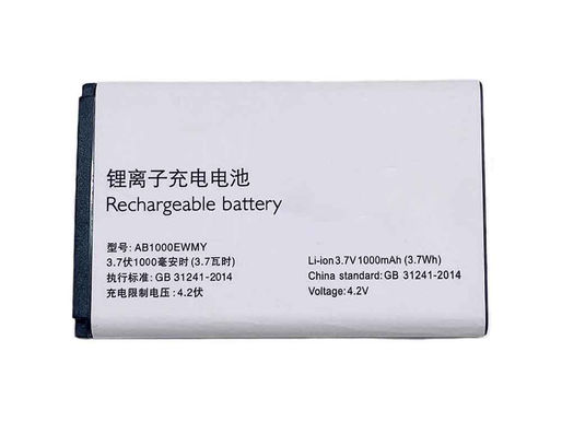 1000mAh Batterie pour Philips E102A E268 AB1000EWMY