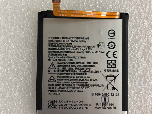 Nokia HE345 Batterie pour Nokia 6.1 2018 TA-1043 TA-1045 TA-1089