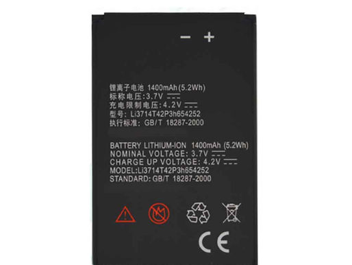 Batterie pour Li3714T42P3h654252 compatibles pour ZTE U809 V809