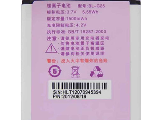 1500mAh Doov BL-G25 Batterie Téléphone pour Doov D3 D770