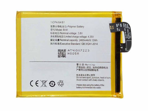 2400mAh/9.12WH VIVO X6 X6D X6A X6L pour VIVO B-91