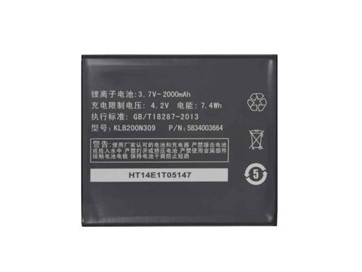 Batterie pour Konka L823 (2000mAh,3.7V)