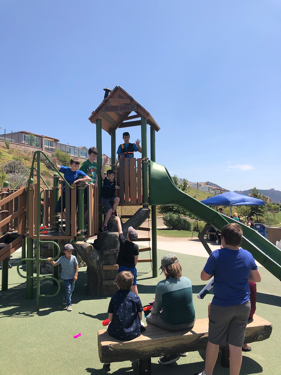 Capture the Flag/Weekly Park Day Horse Creek Ridge Park