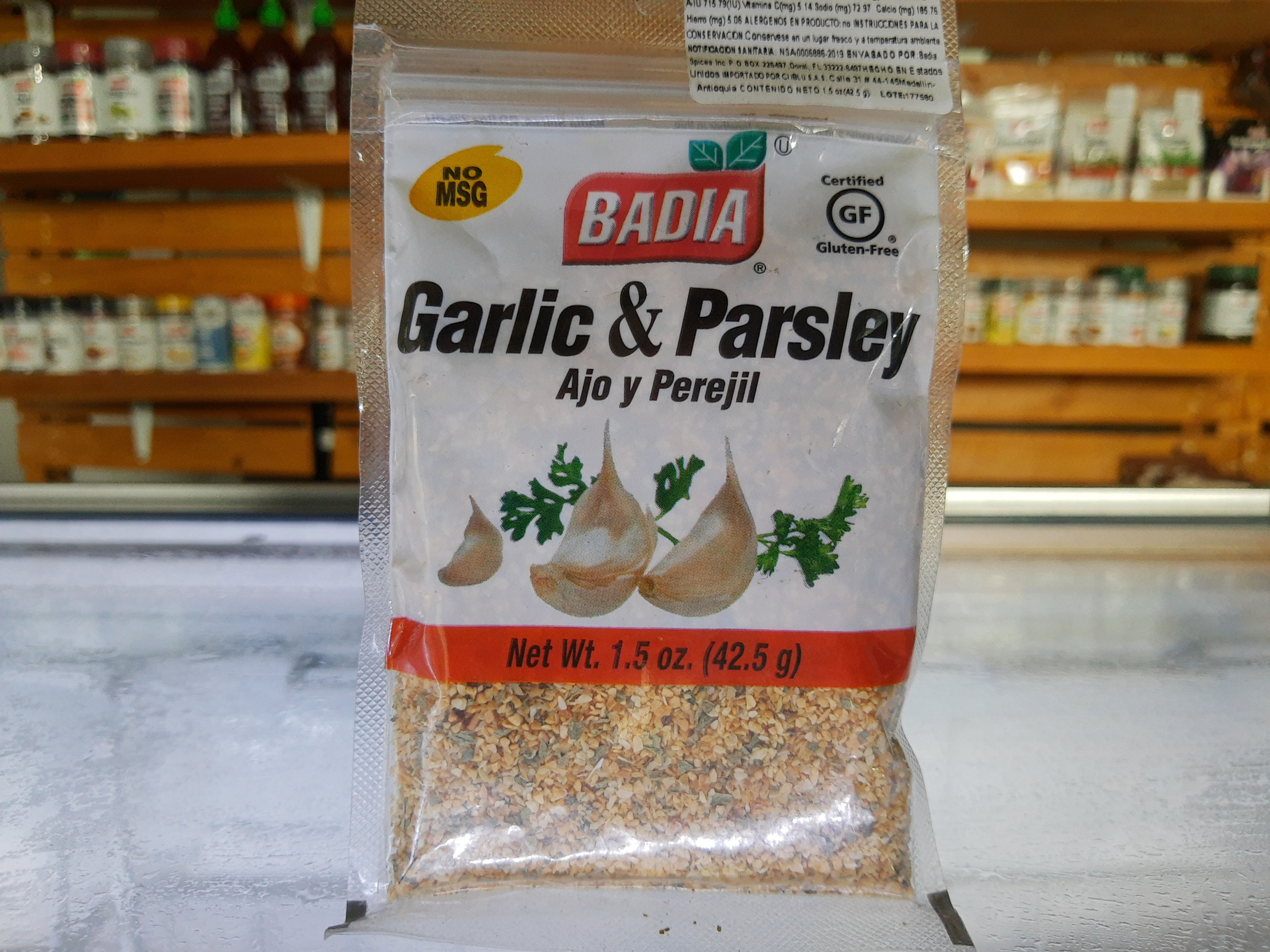 Ajo Y Perejil x 42.5 gr
