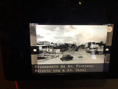 Fotografia do cruzamento das Avenidas Floriano Peixoto e Canal