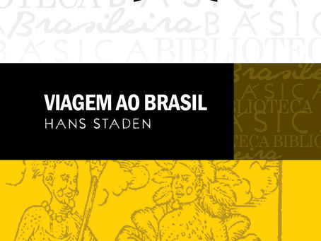 Capa do livro "Viagem ao Brasil" de Hans Staden