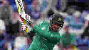 pakistan cricketer sharjeel khan playing for pakistan cricket team in ICC ODI match